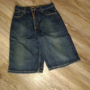 Boys size 12 Silver tab baggy shorts